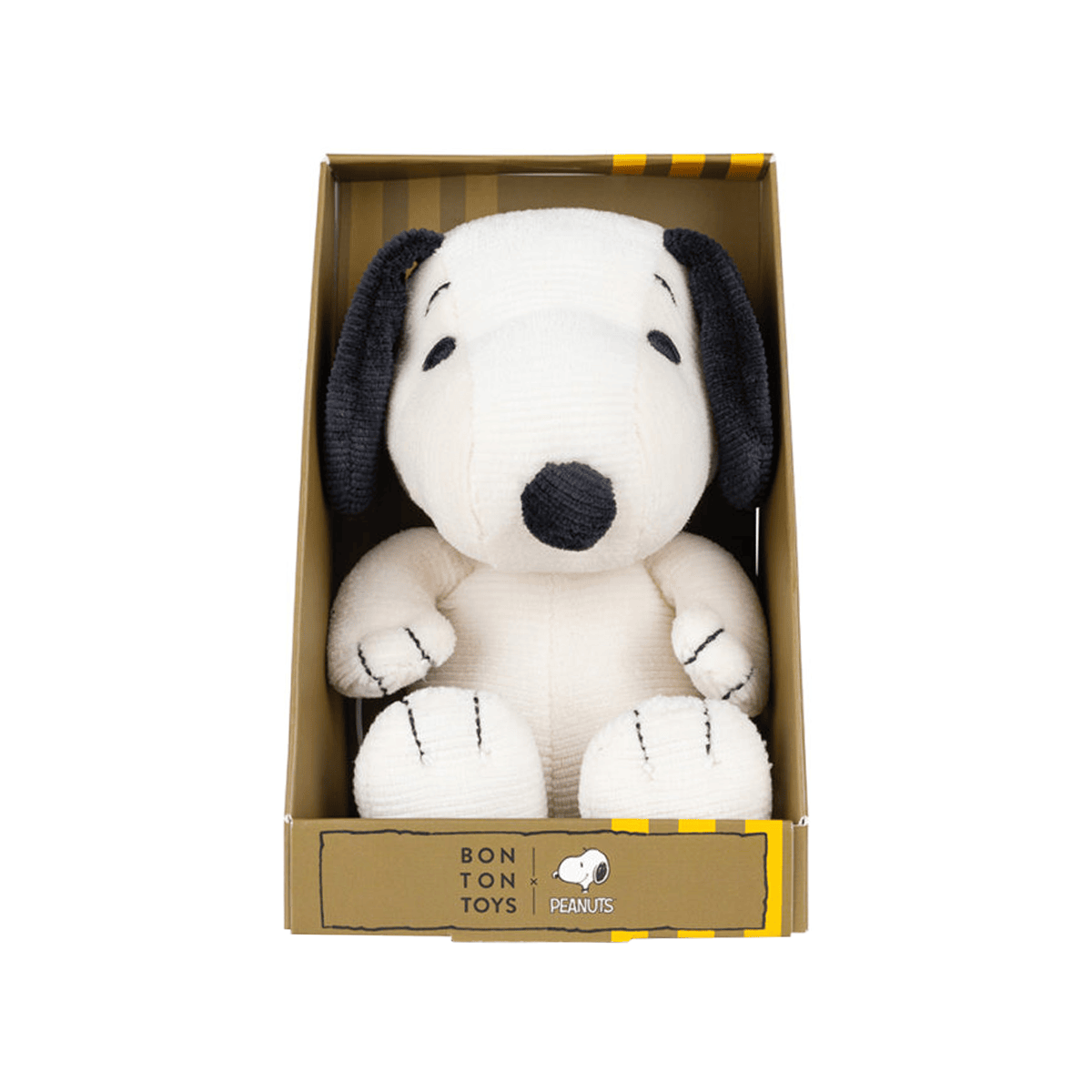 Bon Bon Toys Snoopy Mini Corduroy Plush Toy in Gift Box