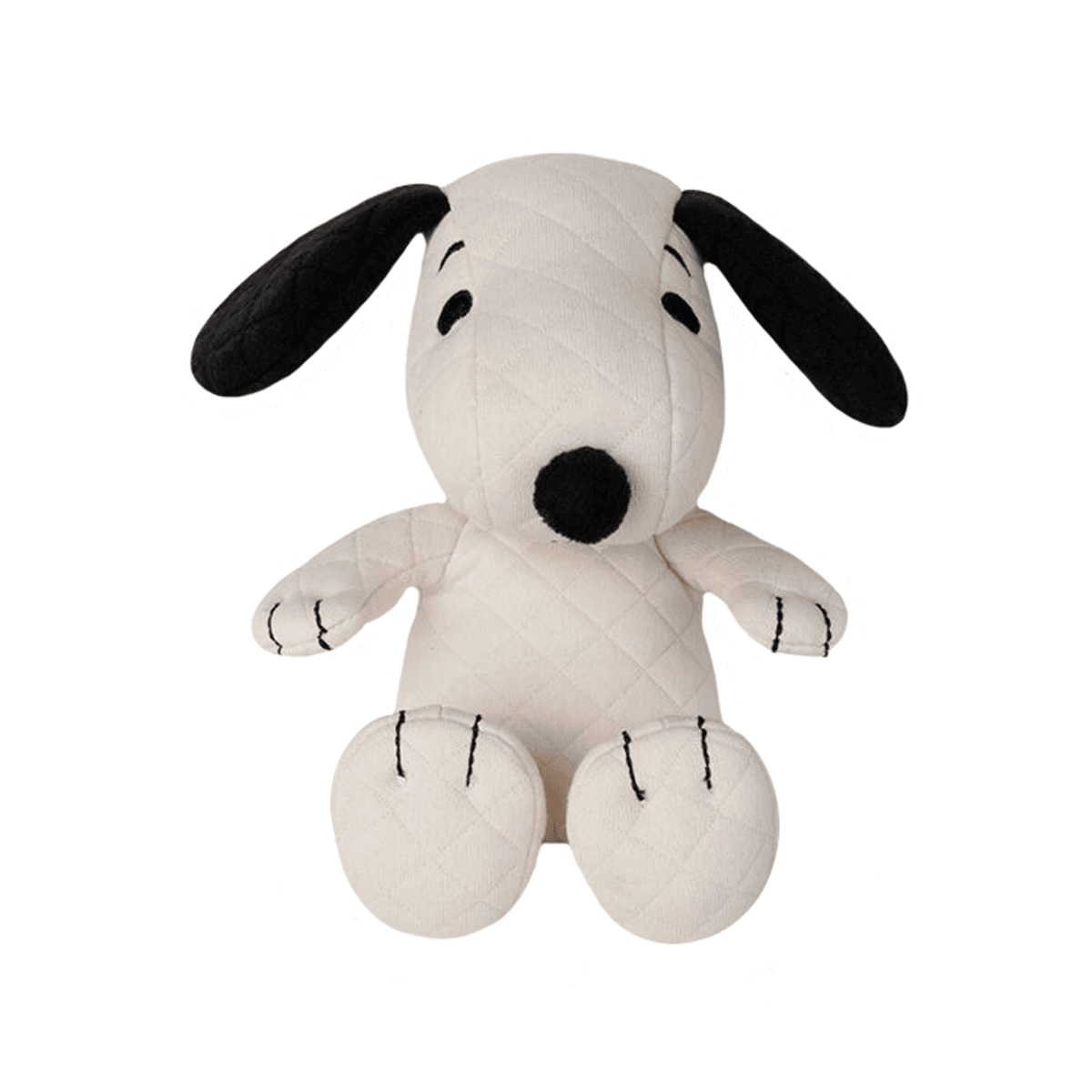 Bon Bon Toys Snoopy Quilted Jersey Plush Toy in Gift Box