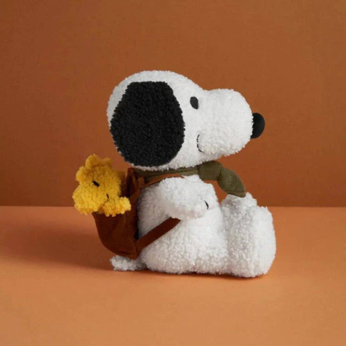 Bon Bon Toys Snoopy with Woodstock in Backpack Plush Toy