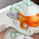 Botanical Baby Muslin Swaddle - Platypus