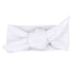 Bowy Made Ribbed Head Tie - White