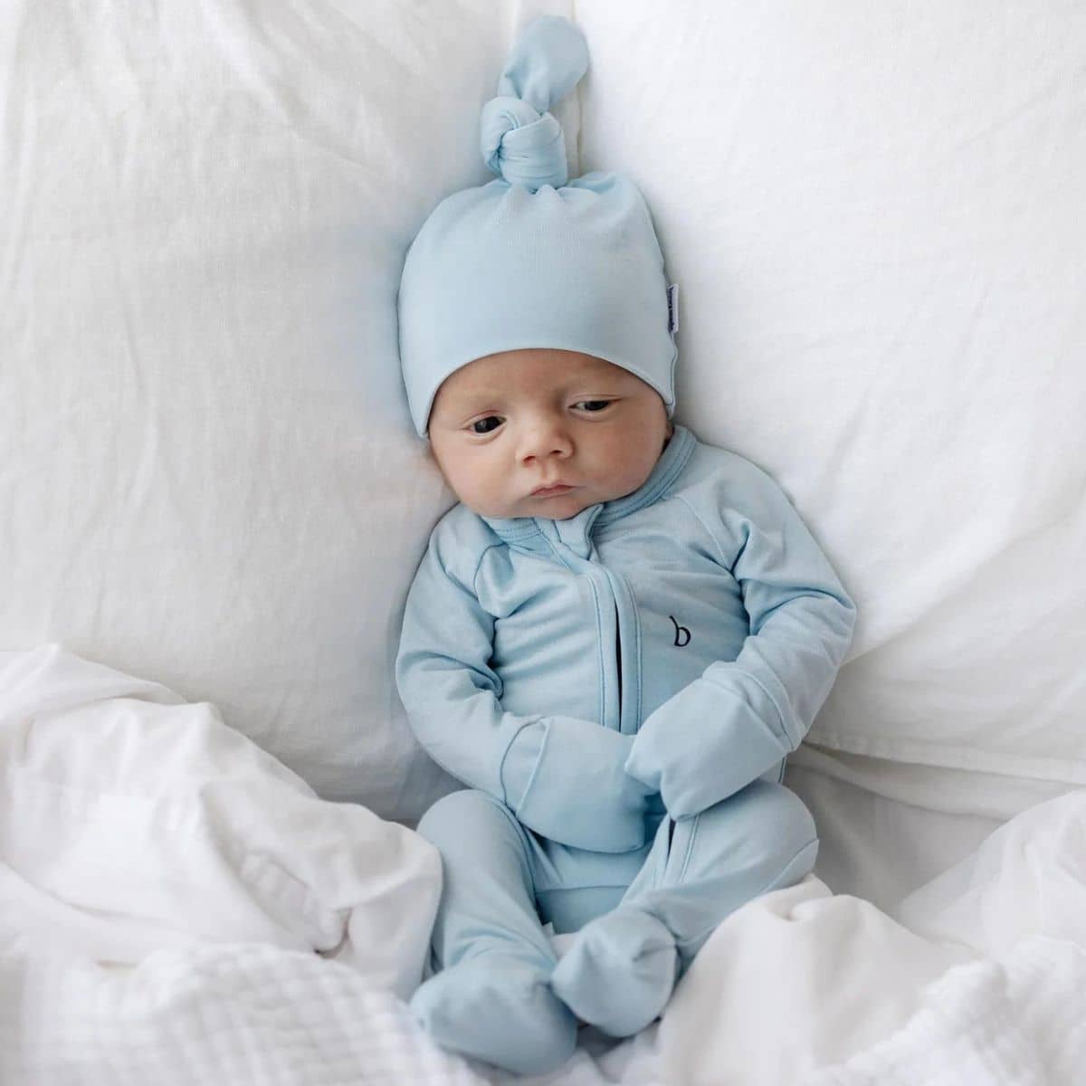 Bowy Made Softluv Onesie - Sky