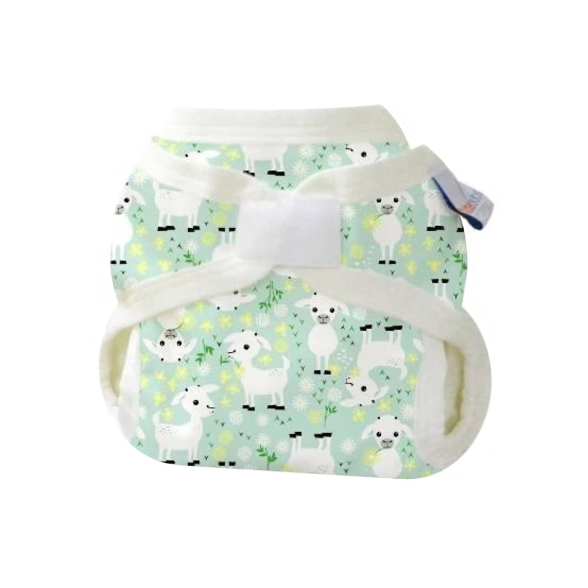 Bubblebubs PUL Gusseted Nappy Cover - Goat-E Small