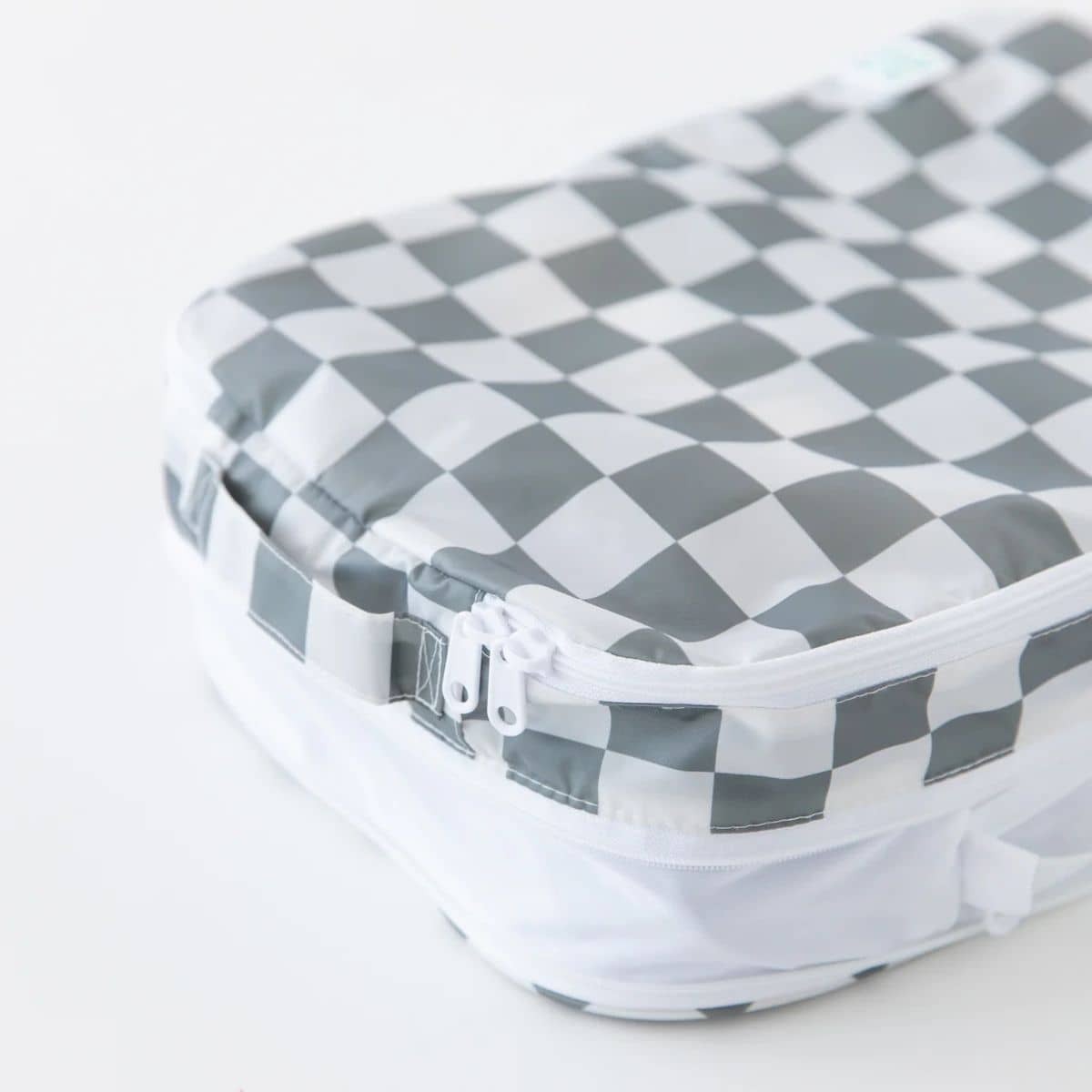 Bumkins Packing Cubes - Charcoal Check