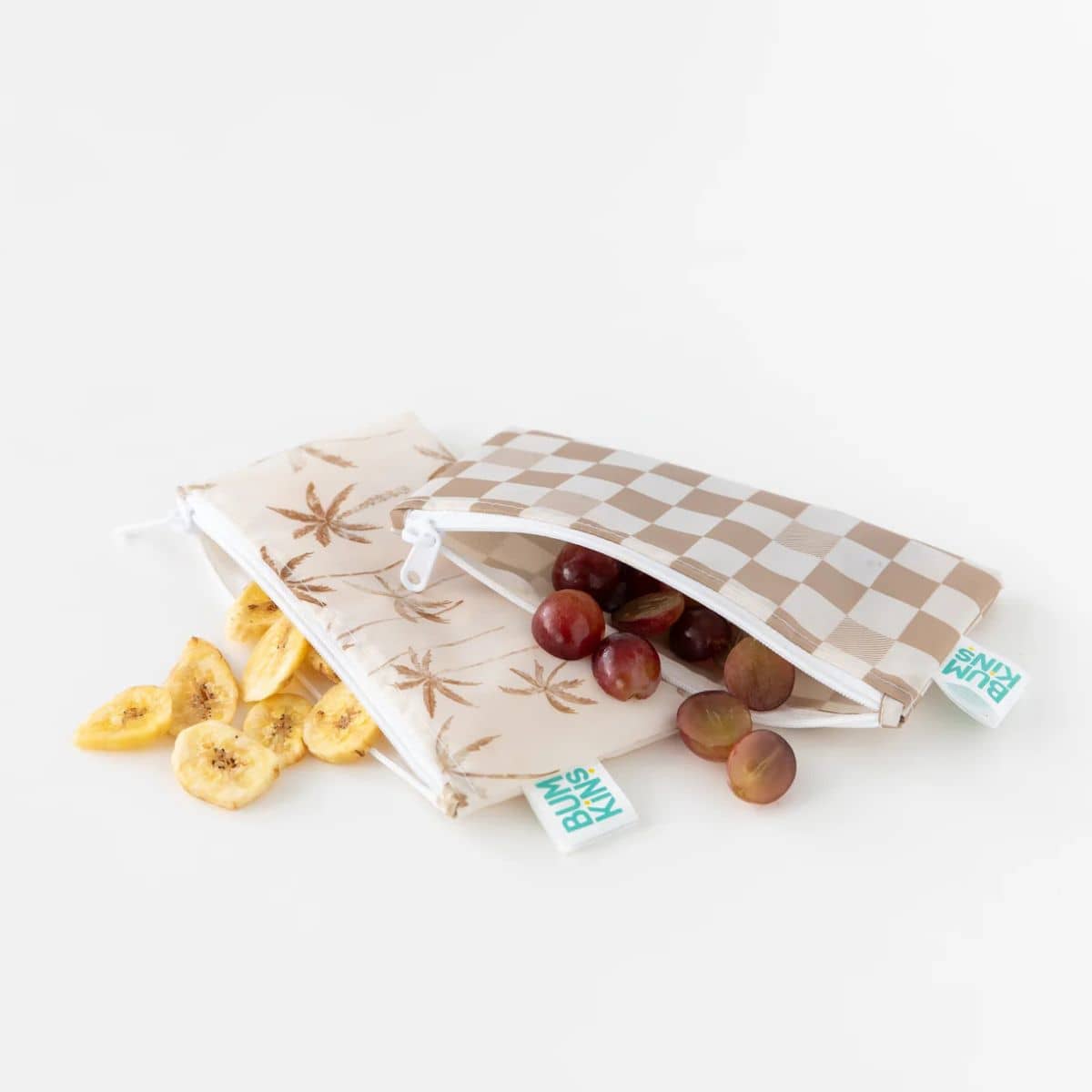 Bumkins Small Snack Bags - Palm Check