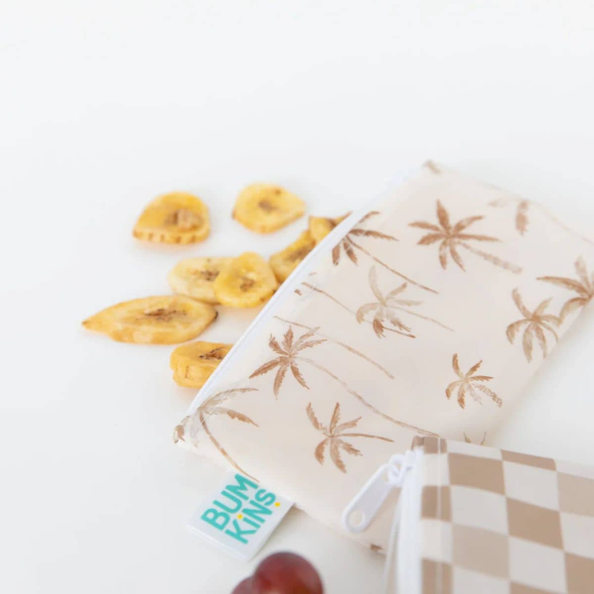 Bumkins Small Snack Bags - Palm Check