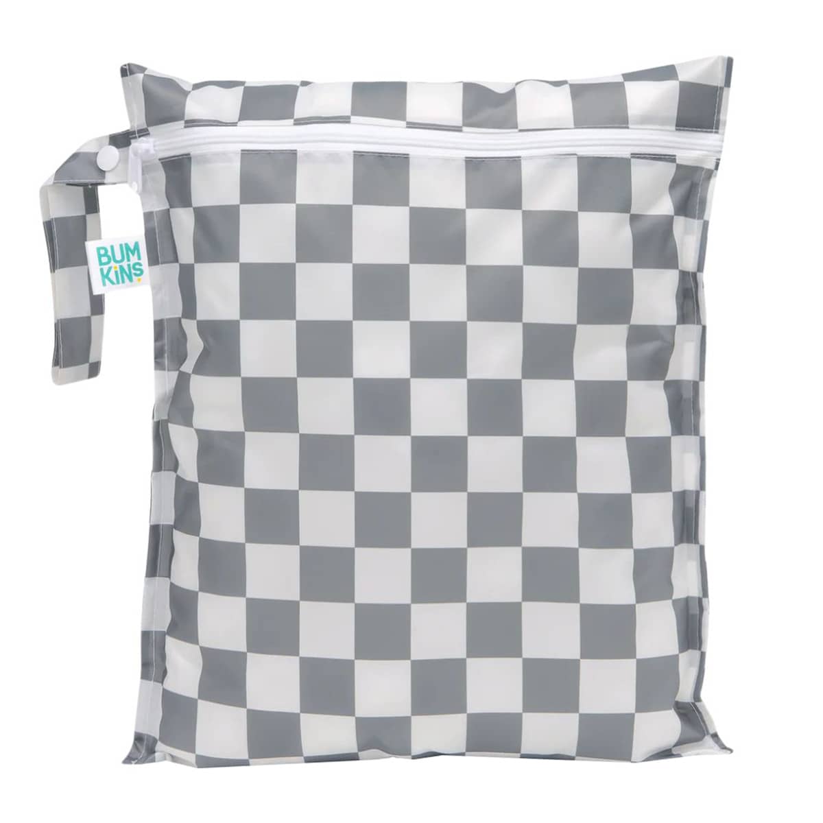 Bumkins Wet Bag - Charcoal Check