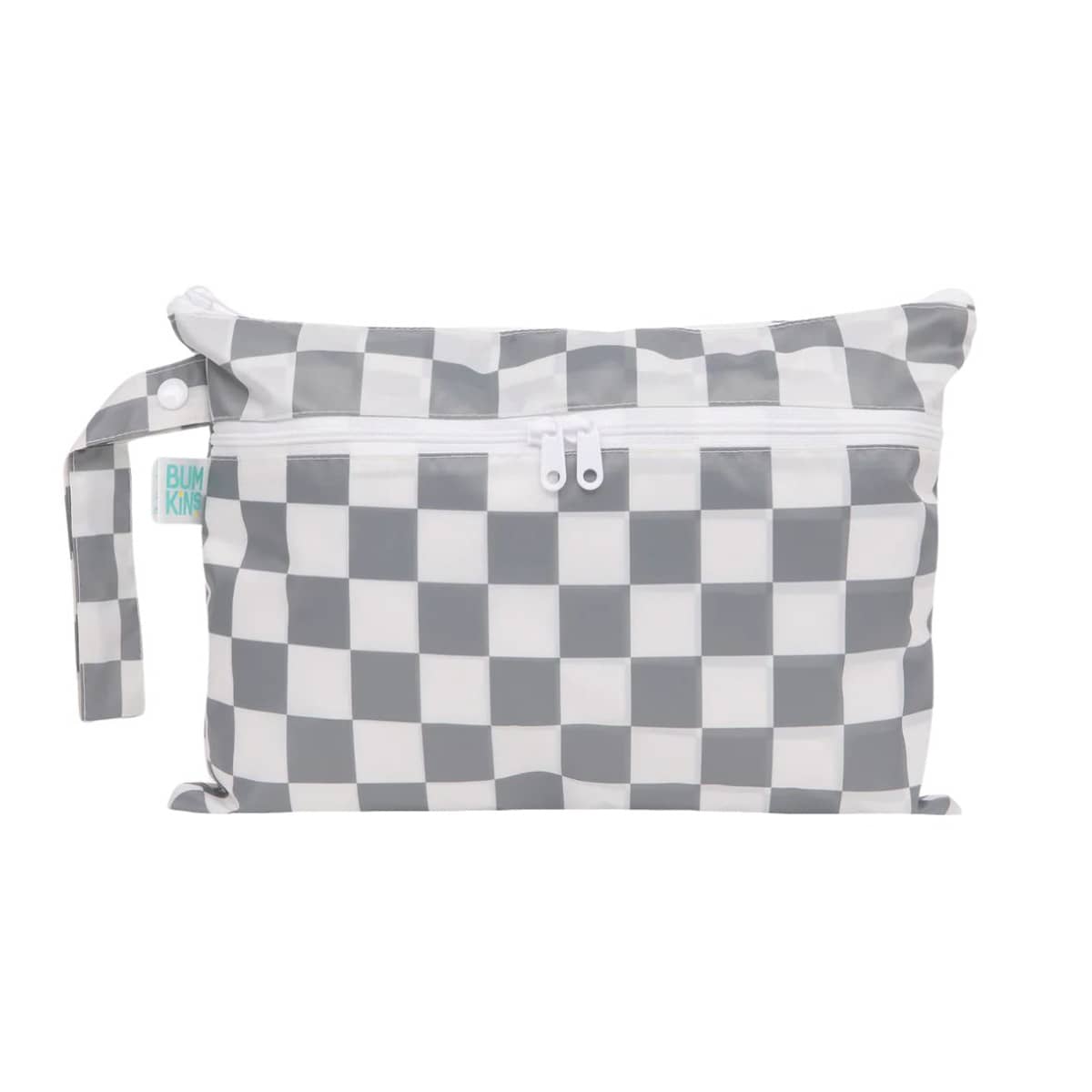 Bumkins Wet/Dry Clutch - Charcoal Check