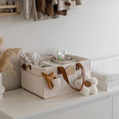 Bunnie Caddie Deluxe Nappy Organiser - Teddy Cream