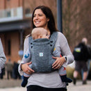 Carifit+ Multi-Position Baby Carrier - Cool Grey