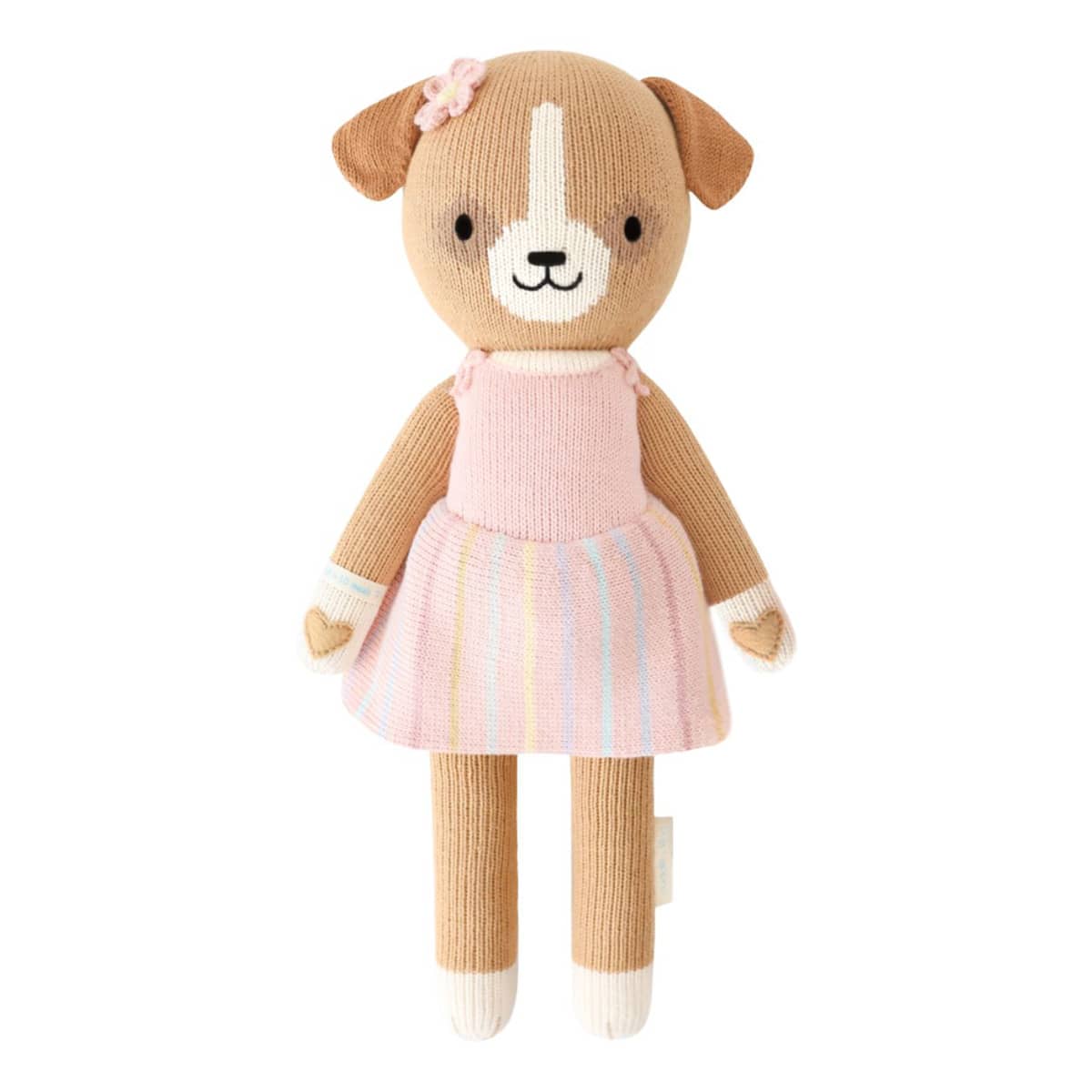 Cuddle + Kind Hand-Knit Doll - Bea the Dog - Regular