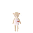 Cuddle + Kind Hand-Knit Doll - Ava the Cow (lavender)