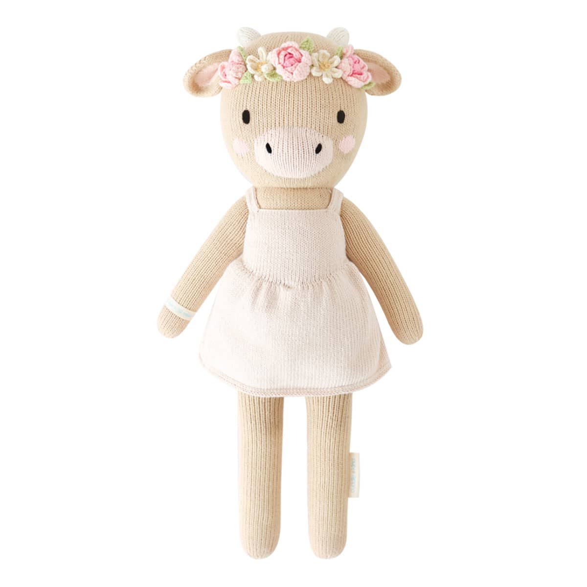 Cuddle + Kind Hand-Knit Doll - Amelia the Cow - Regular