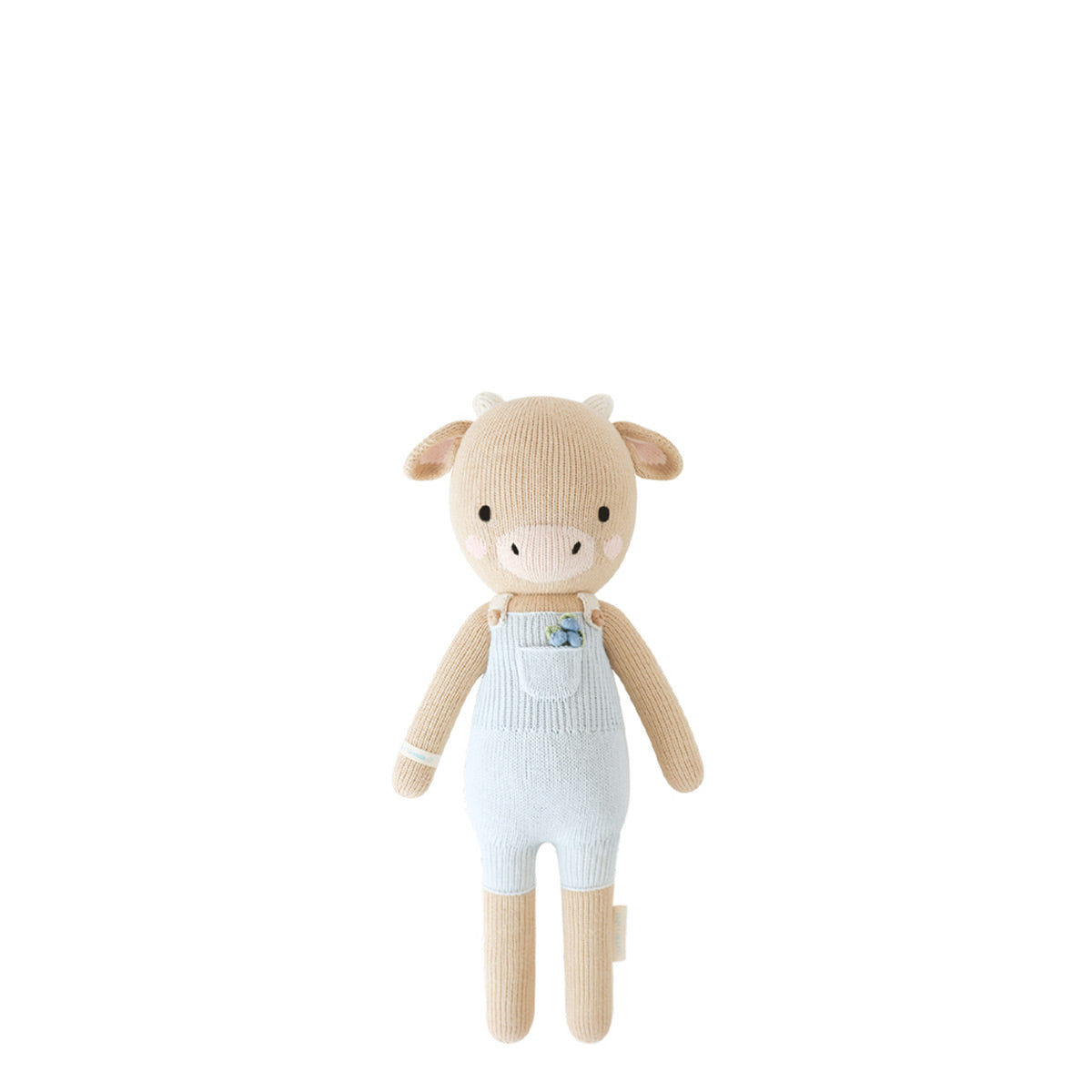 Cuddle + Kind Hand-Knit Doll - Asher the Cow - Little