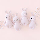 Cuddle + Kind Hand-Knit Doll - Baby Rabbit (lavender)