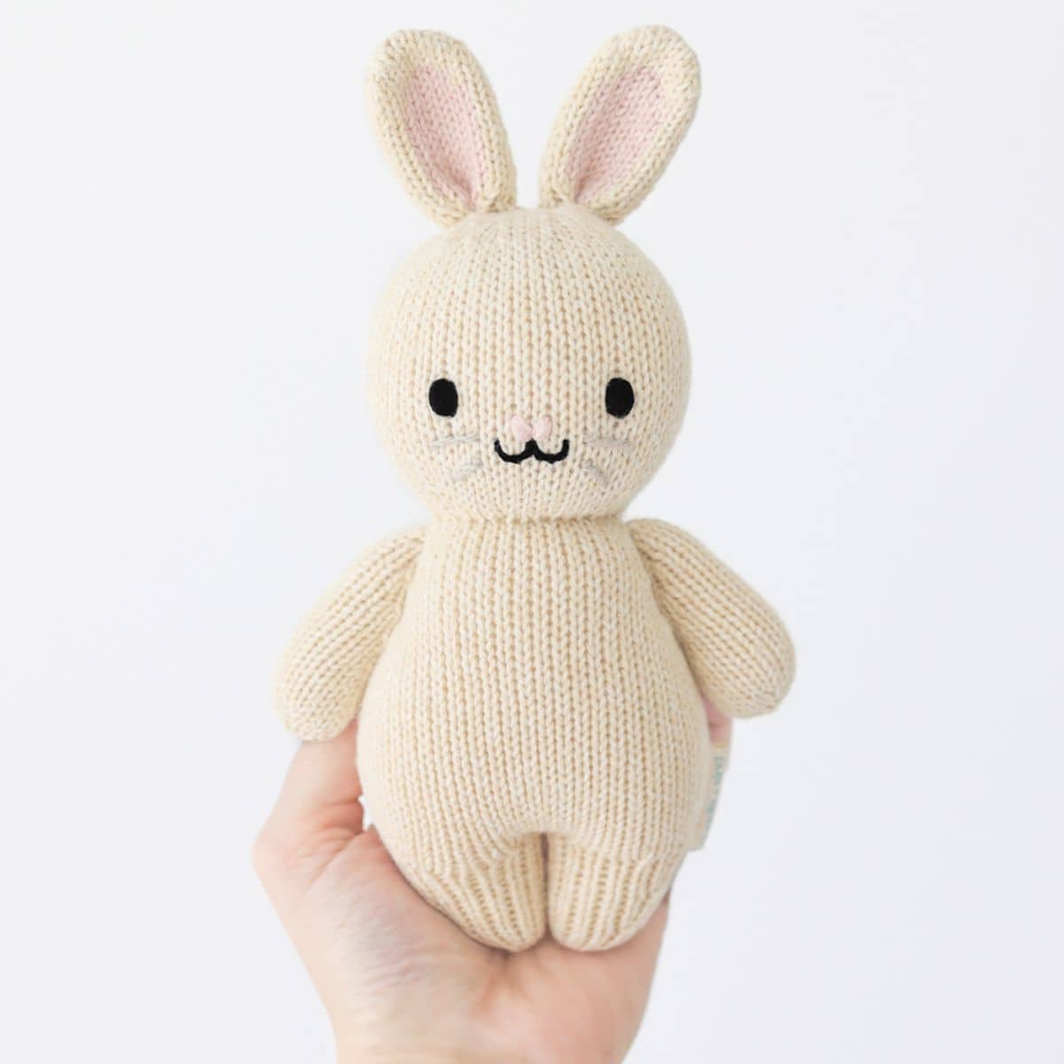 Cuddle + Kind Hand-Knit Doll - Baby Rabbit (oatmeal) LS1