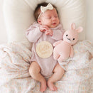 Cuddle + Kind Hand-Knit Doll - Baby Rabbit (powder pink)