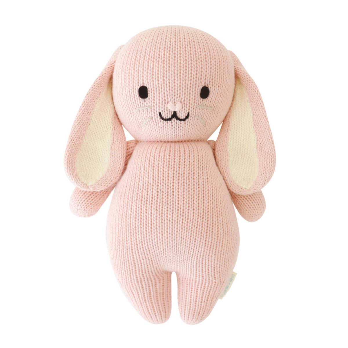 Cuddle + Kind Hand-Knit Doll - Big Baby Bunny (Rose)