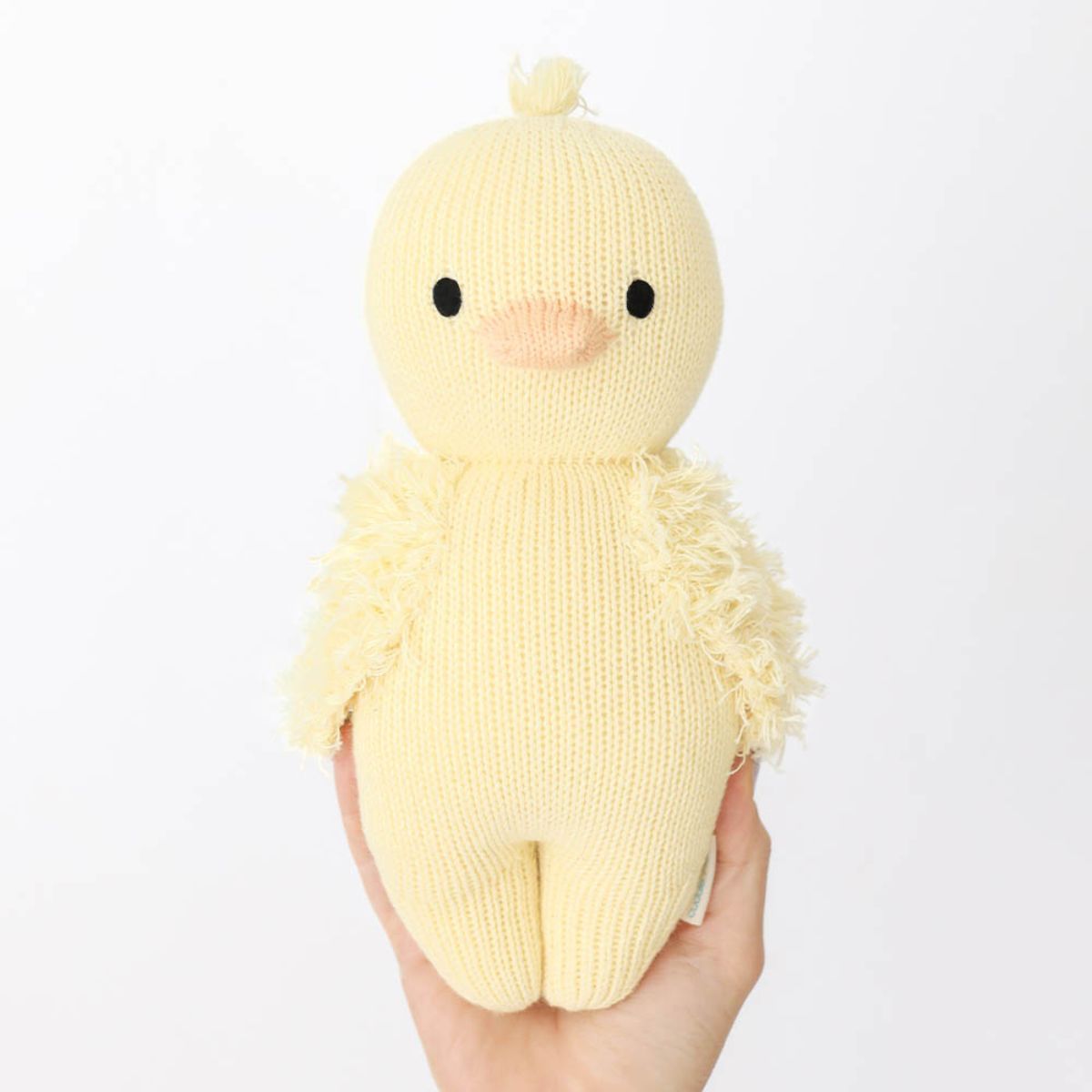 Cuddle + Kind Hand-Knit Doll - Big Baby Duckling