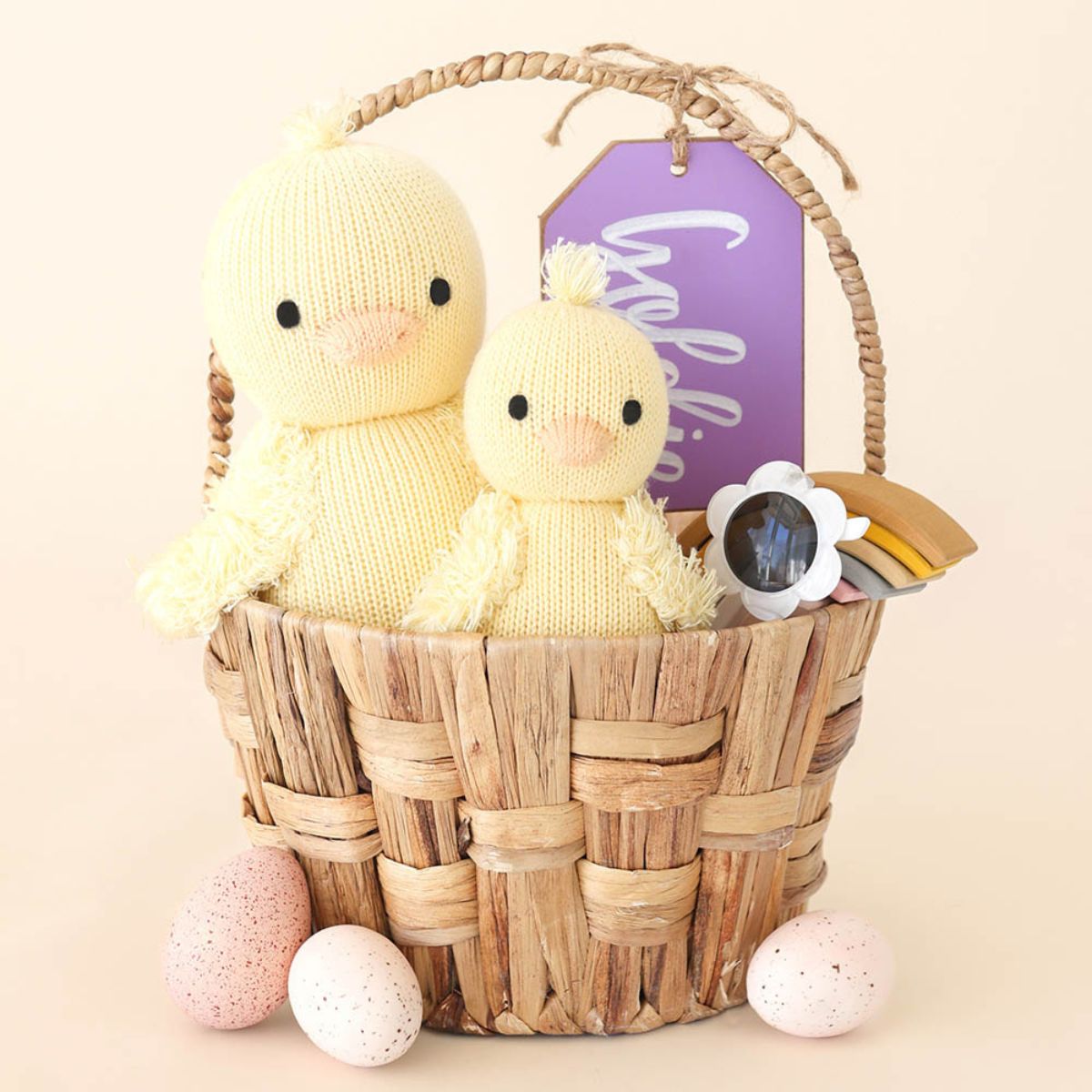 Cuddle + Kind Hand-Knit Doll - Big Baby Duckling