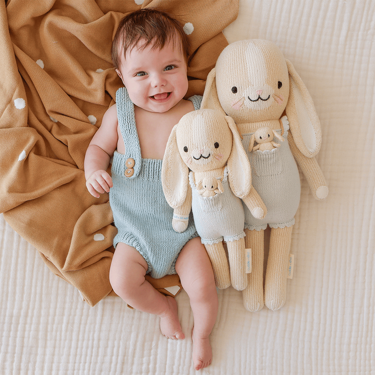 Cuddle + Kind Hand-Knit Doll - Briar the Bunny