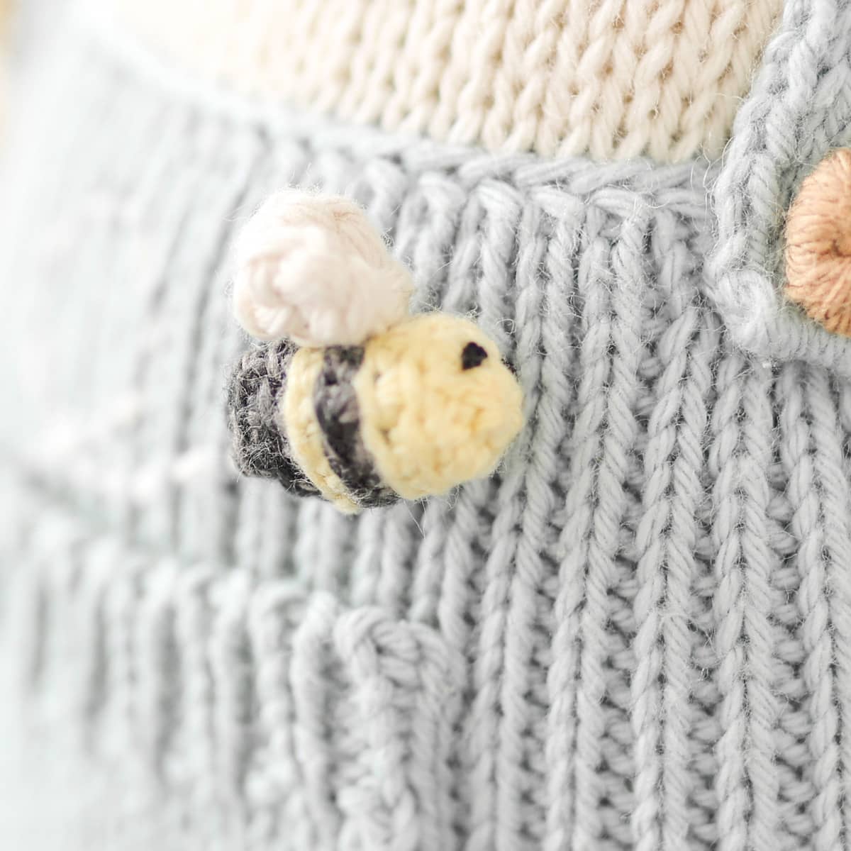 Cuddle + Kind Hand-Knit Doll - Charlie the Honey Bear