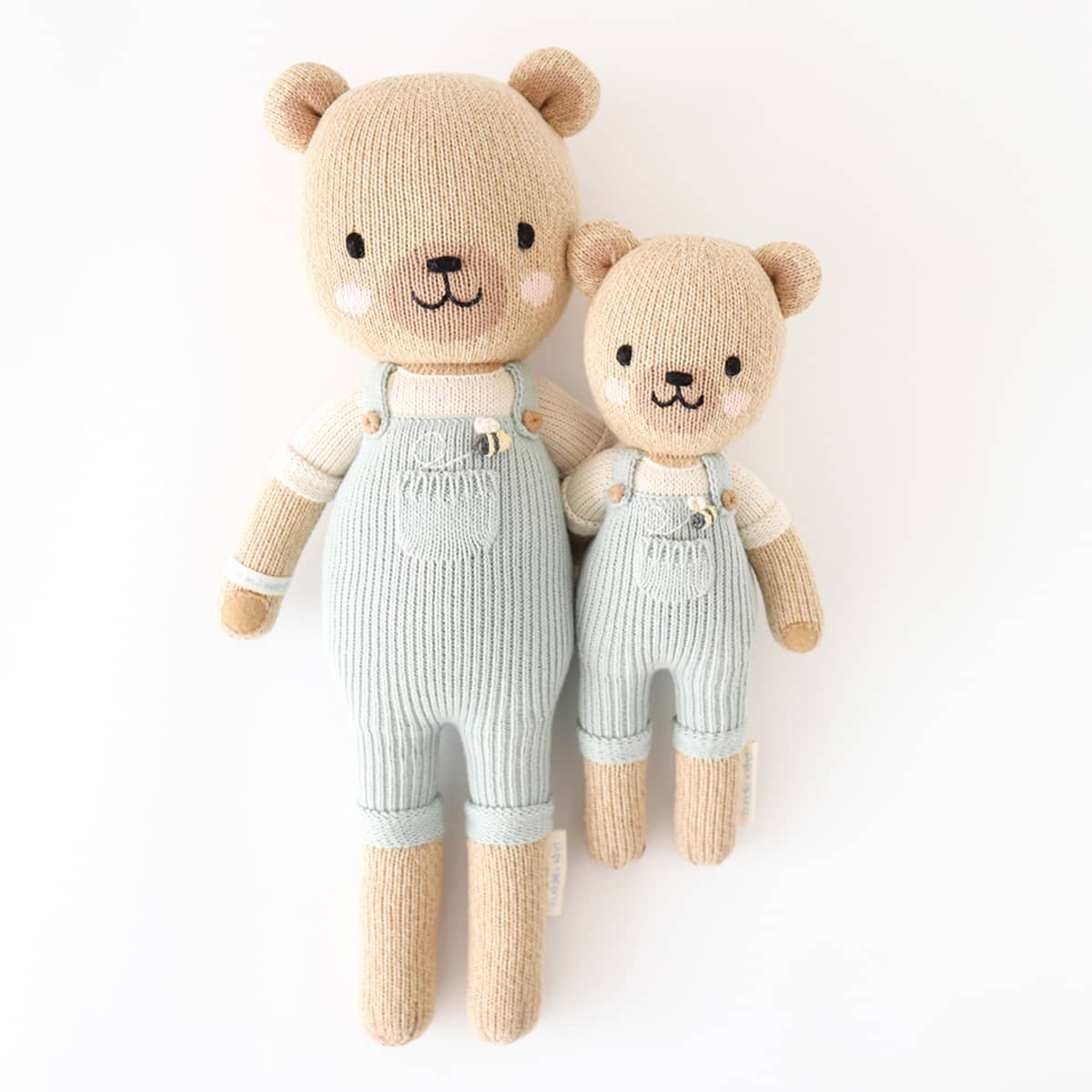 Cuddle + Kind Hand-Knit Doll - Charlie the Honey Bear