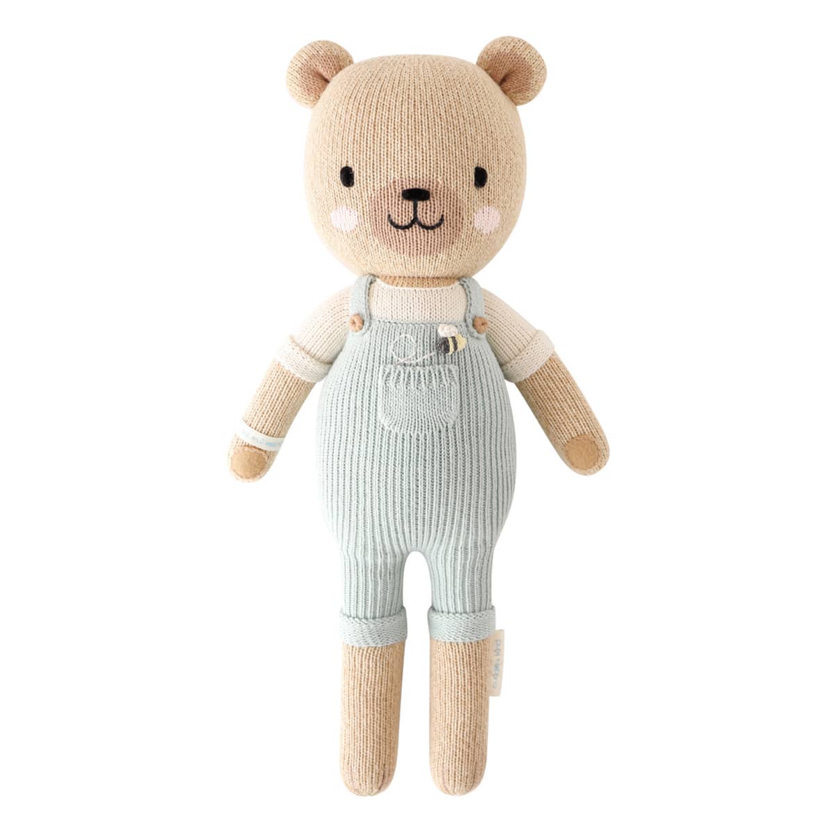 Cuddle + Kind Hand-Knit Doll - Charlie the Honey Bear