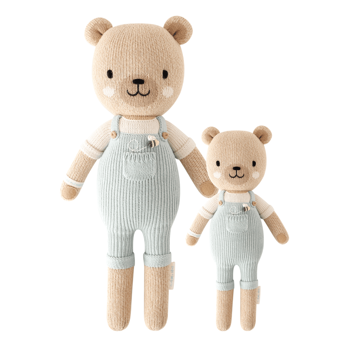 Cuddle + Kind Hand-Knit Doll - Charlie the Honey Bear