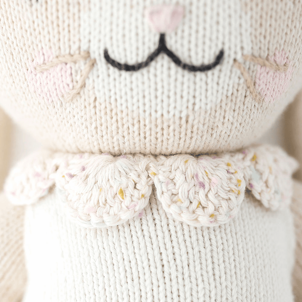 Cuddle + Kind Hand-Knit Doll - Hannah the Bunny (ivory)