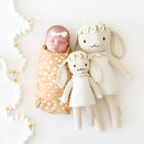 Cuddle + Kind Hand-Knit Doll - Hannah the Bunny (ivory)