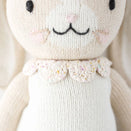 Cuddle + Kind Hand-Knit Doll - Hannah the Bunny (ivory)