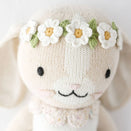 Cuddle + Kind Hand-Knit Doll - Hannah the Bunny (ivory)