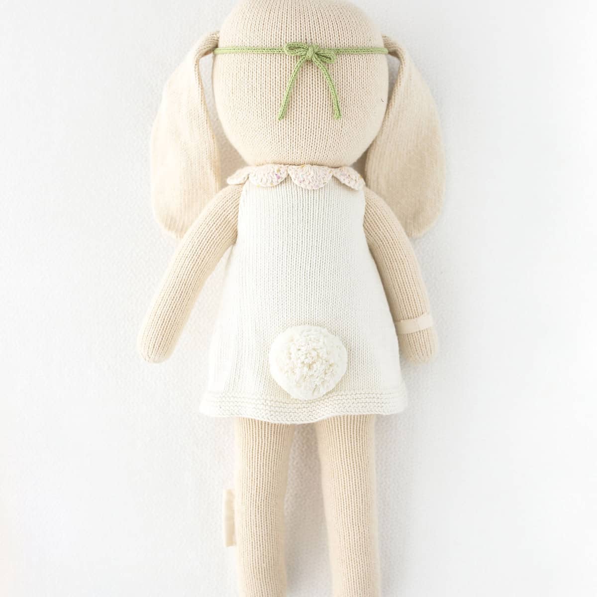 Cuddle + Kind Hand-Knit Doll - Hannah the Bunny (ivory)