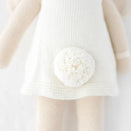 Cuddle + Kind Hand-Knit Doll - Hannah the Bunny (ivory)