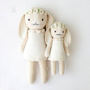 Cuddle + Kind Hand-Knit Doll - Hannah the Bunny (ivory)