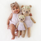 Cuddle + Kind Hand-Knit Doll - Olivia the Honey Bear