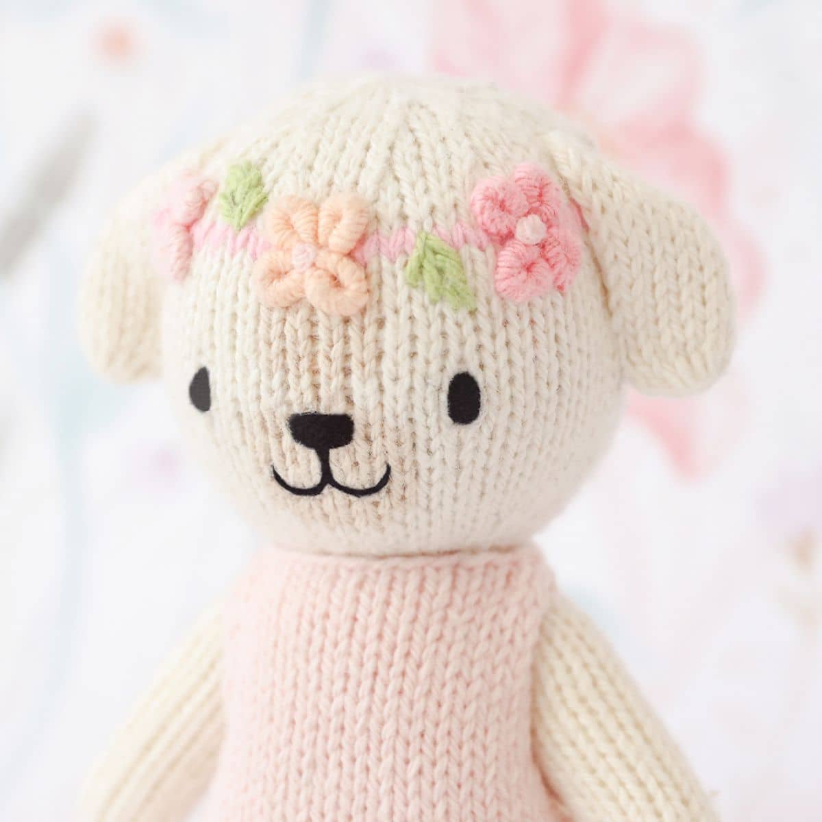 Cuddle + Kind Hand-Knit Doll - Tiny Charlotte the Dog