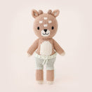 Cuddle + Kind Hand-Knit Doll - Tiny Elliot the Fawn