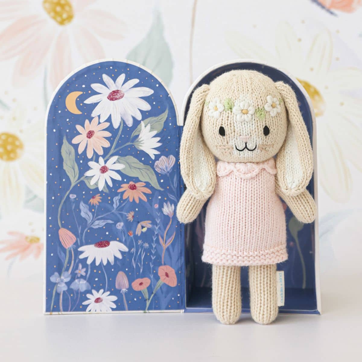 Cuddle + Kind Hand-Knit Doll - Tiny Hannah the Bunny