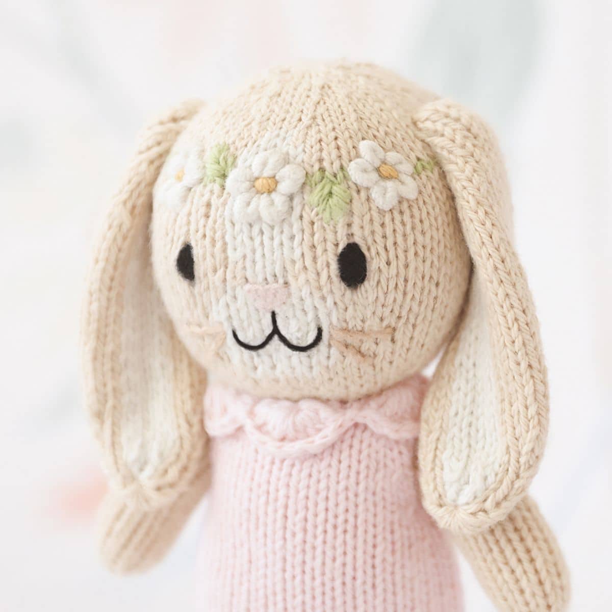 Cuddle + Kind Hand-Knit Doll - Tiny Hannah the Bunny