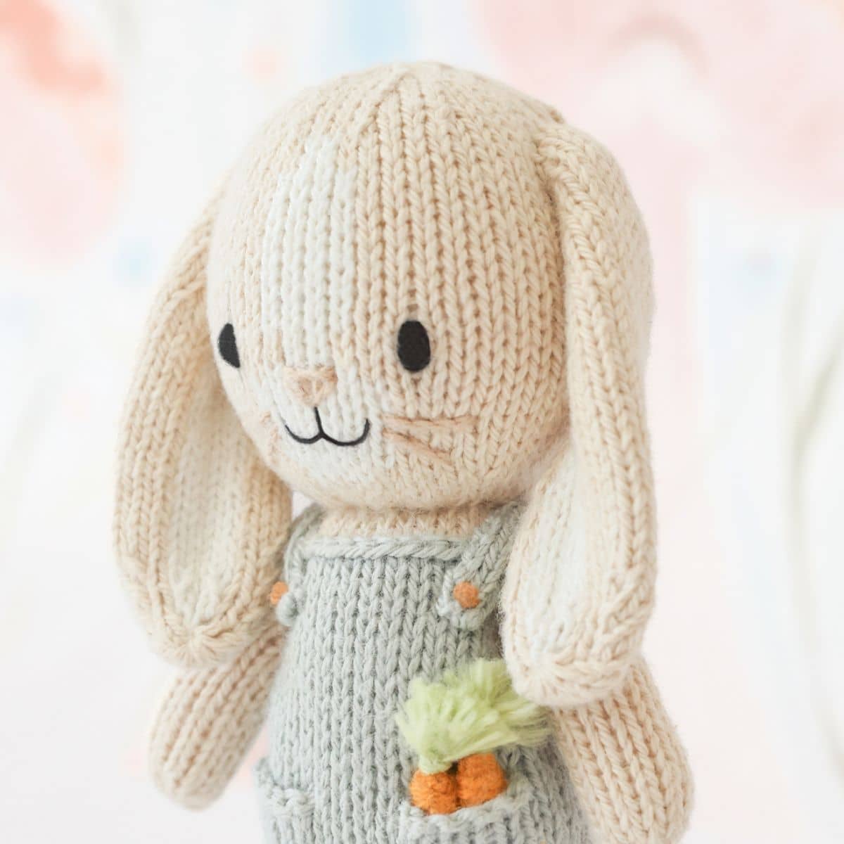 Cuddle + Kind Hand-Knit Doll - Tiny Henry the Bunny