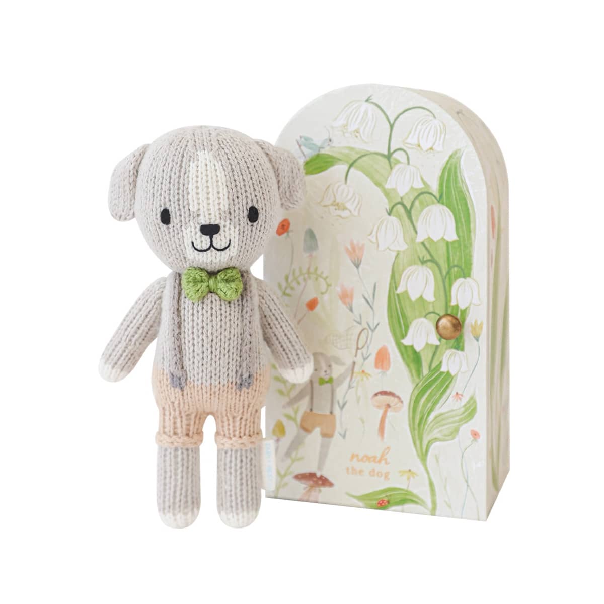 Cuddle + Kind Hand-Knit Doll - Tiny Noah the Dog