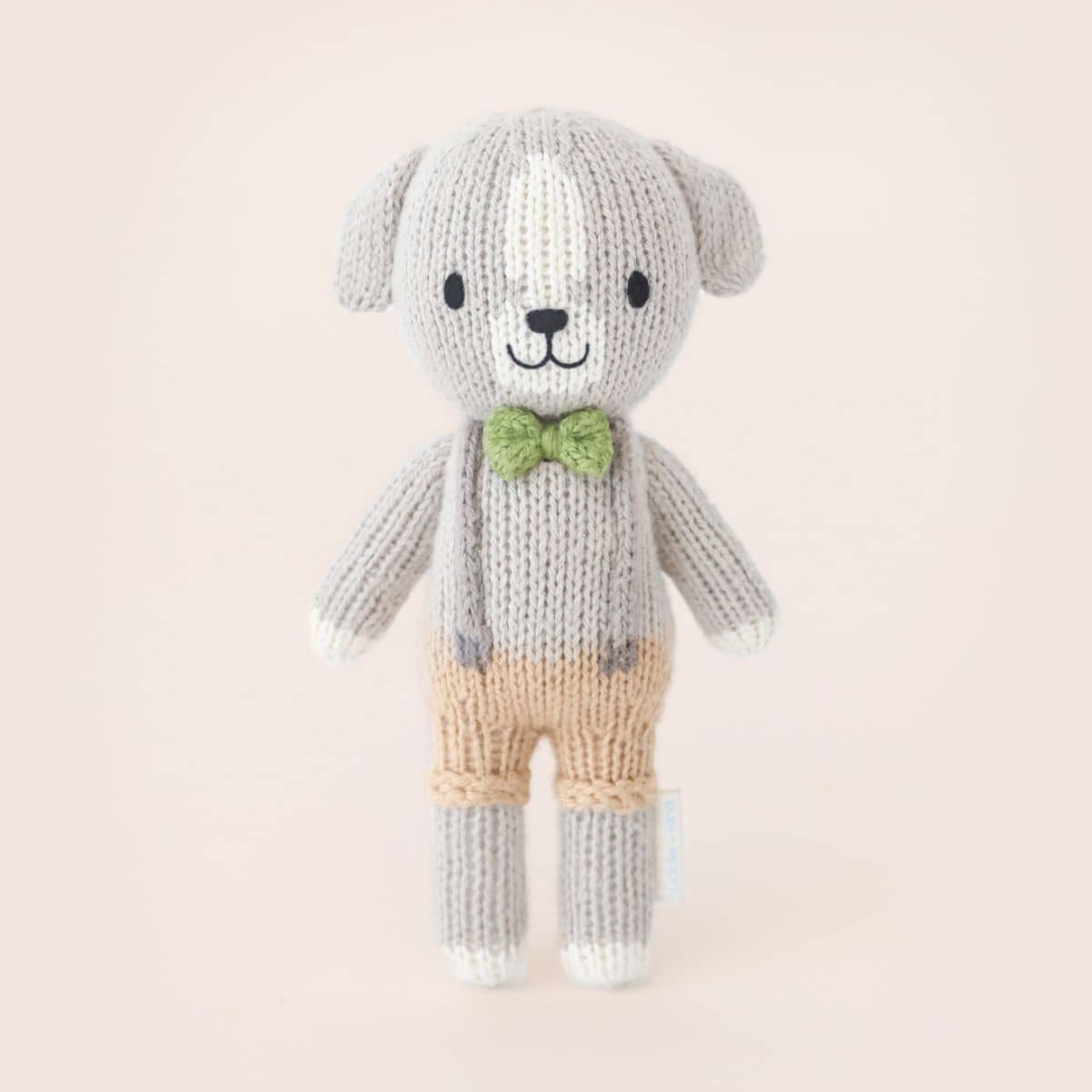 Cuddle + Kind Hand-Knit Doll - Tiny Noah the Dog