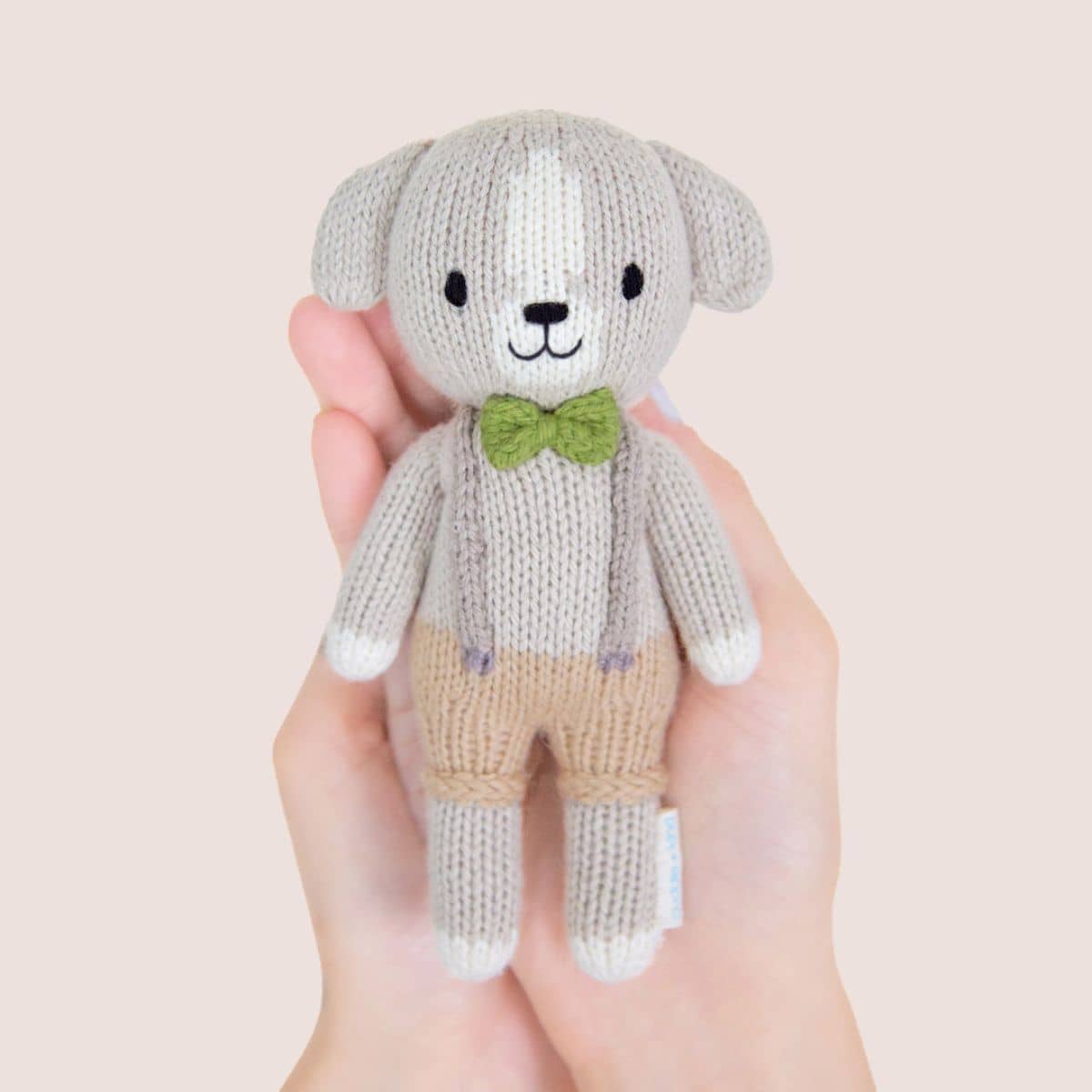 Cuddle + Kind Hand-Knit Doll - Tiny Noah the Dog