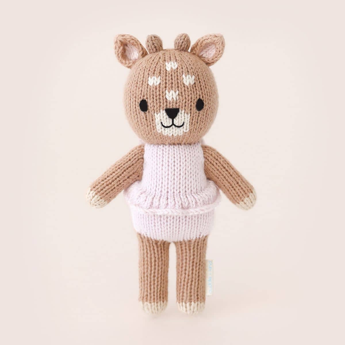 Cuddle + Kind Hand-Knit Doll - Tiny Violet the Fawn