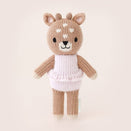 Cuddle + Kind Hand-Knit Doll - Tiny Violet the Fawn