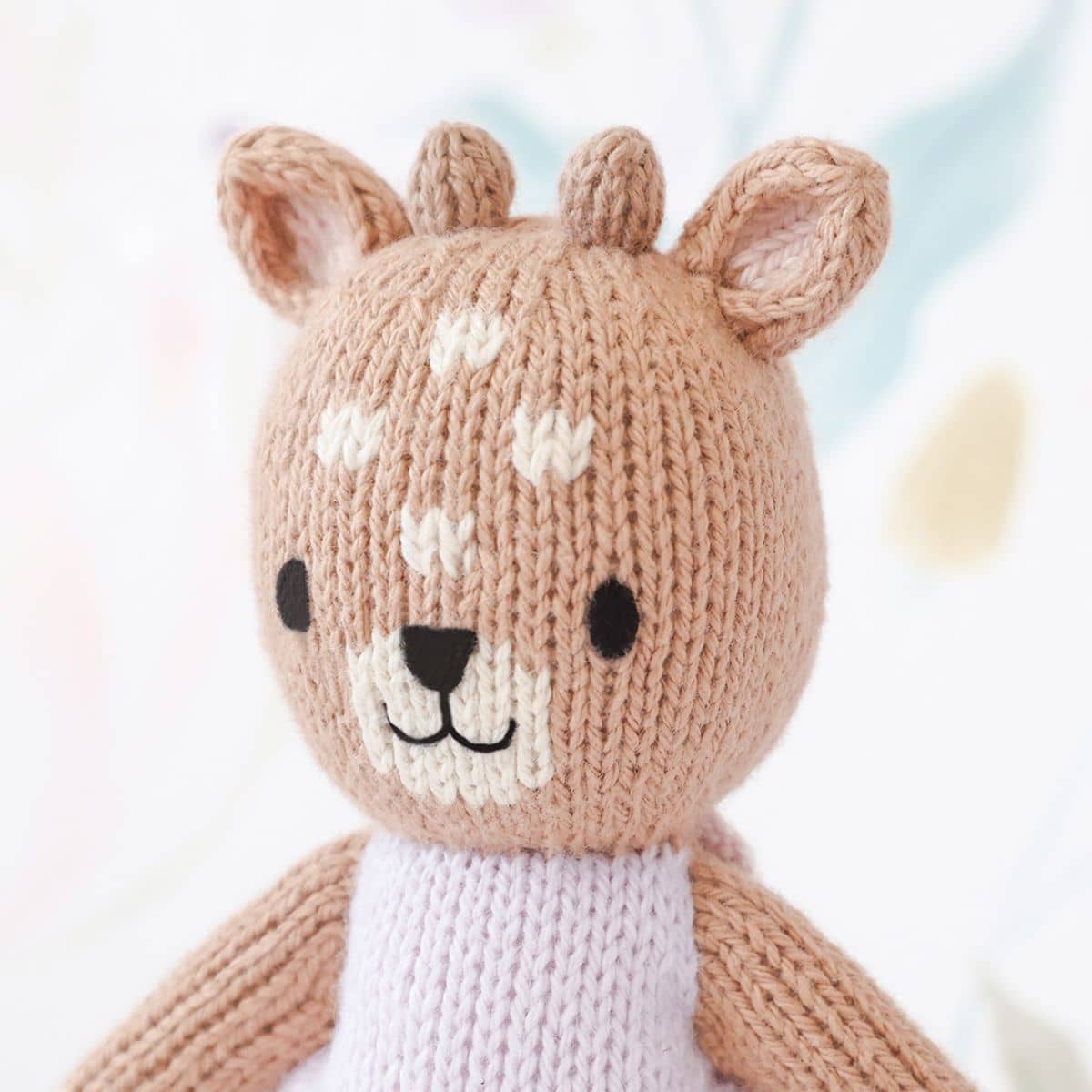 Cuddle + Kind Hand-Knit Doll - Tiny Violet the Fawn