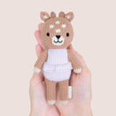 Cuddle + Kind Hand-Knit Doll - Tiny Violet the Fawn