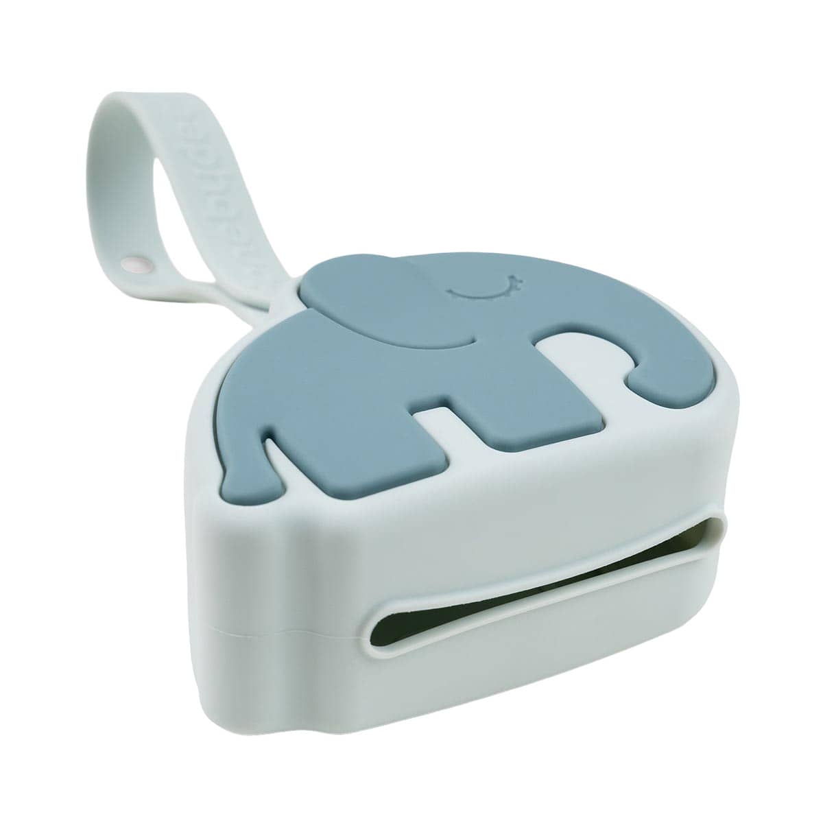 Done by Deer Silicone Pacifier Pouch - Elphee Blue